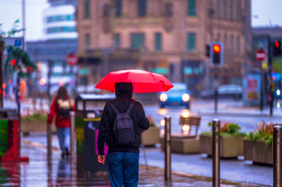 Umbrella Man #2, Trongate