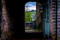 Through the close, Howarth, England