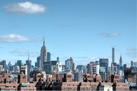 New York Skyline, from Brooklyn Bridge